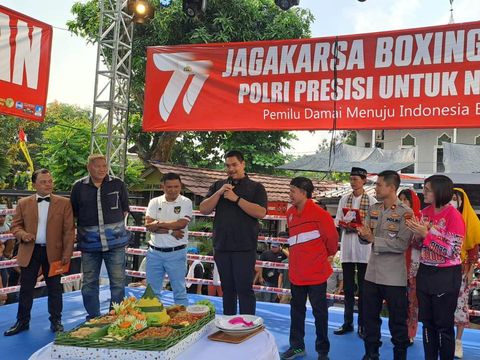 Polsek Jagakarsa Gelar Kompetisi Tinju Untuk Cegah Tawuran